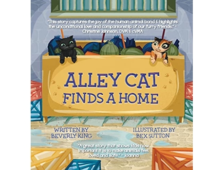 Livro Alley Cat Finds A Home Alley Cat de Beverly King (Inglês)