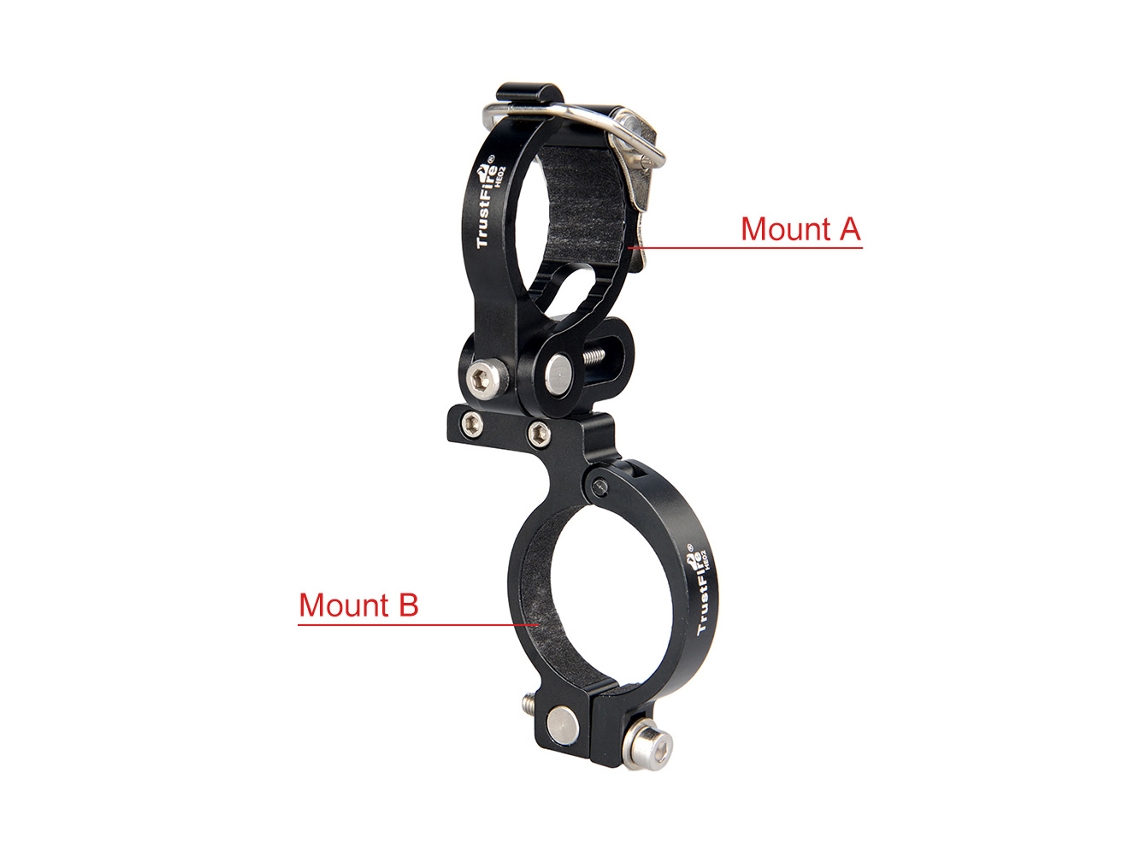 Suporte De Lanterna Para Bicicleta Mtb, Clip Multifuncional Para Guidão, Porta Luz Bicicleta