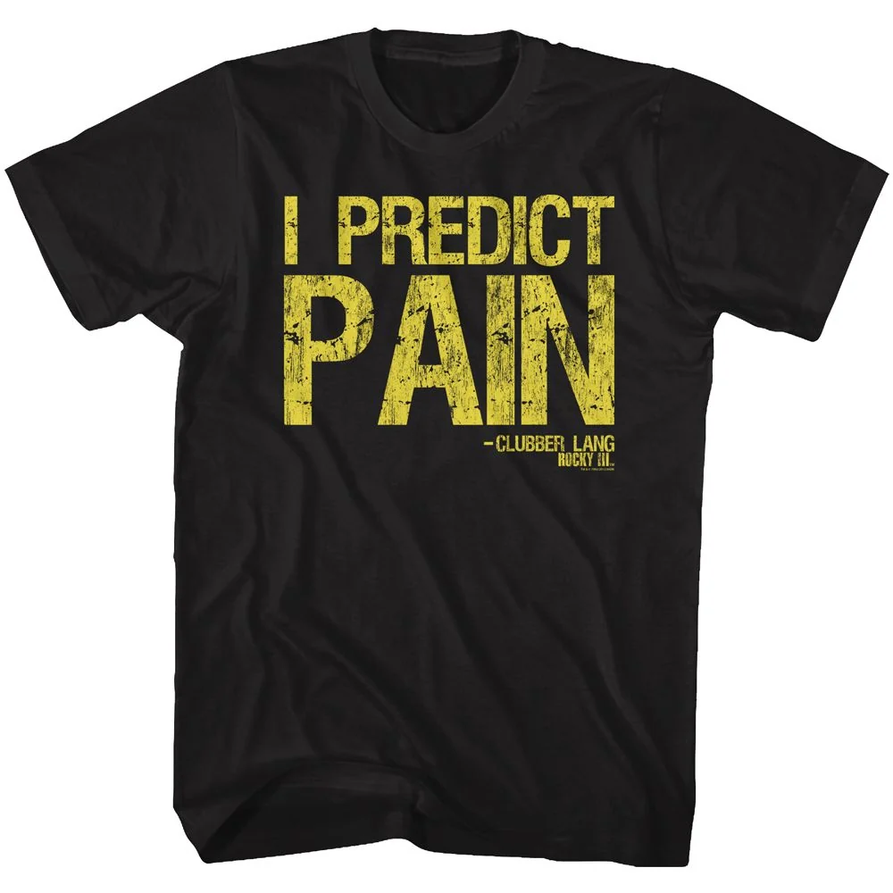 Rockinstone Rocky Movie T Pain Black Adult T-shirt Size:xxl