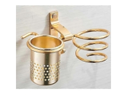 Suporte De Parede Em Alumínio Para Secador De Cabelo, Cabide Multifuncional Para Armazenamento, Prateleira, Acessório De Banheiro, Suporte Para S
