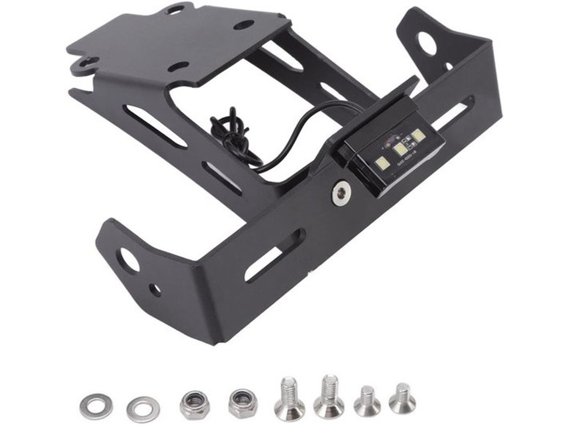 Motorfiets Kentekenplaathouder Com Led-iluminação