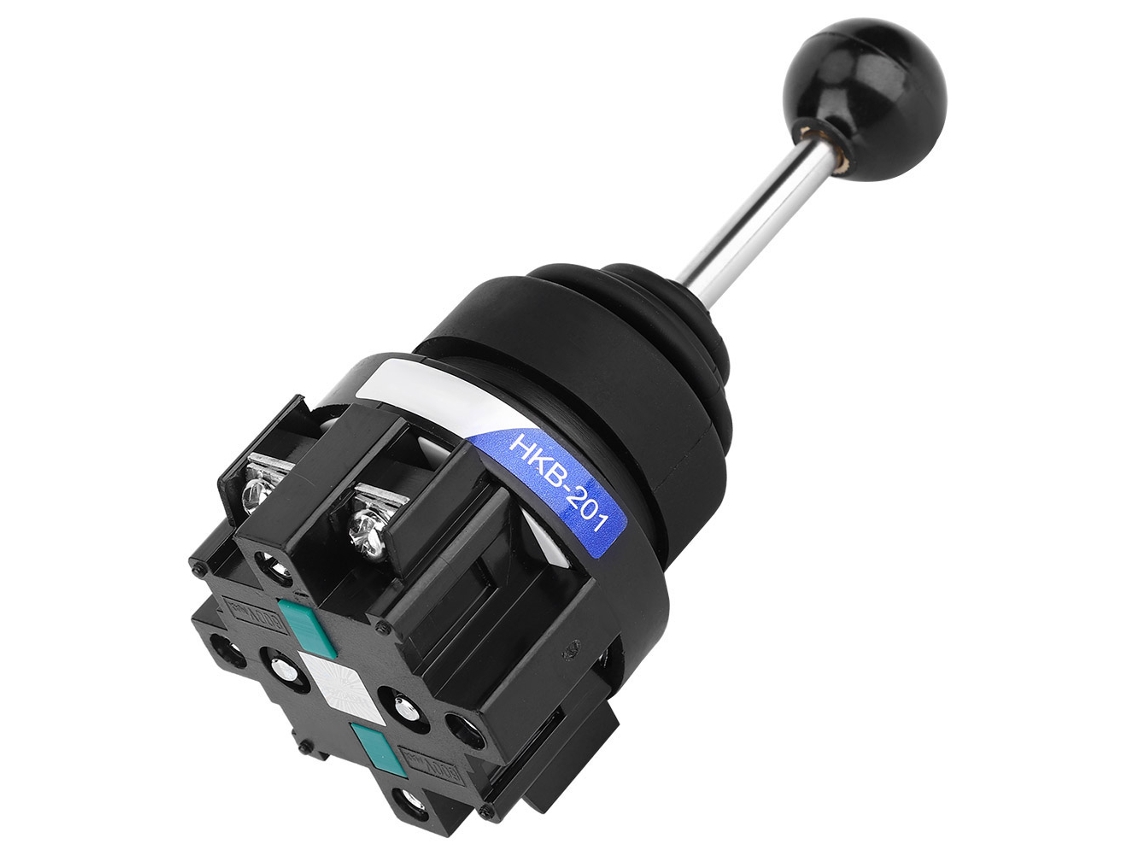 Joystick Laxiscreed Com Reset Momentâneo, Ideal Para Automação E Comandos Precisos