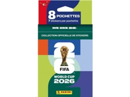 Blister - Panini - Copa Do Mundo Da Fifa 26tm - 8 Pacotes De 7 Adesivos