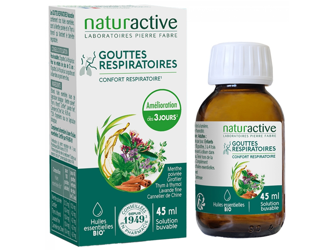Gotas Respiratórias 45 ml NATURACTIVE