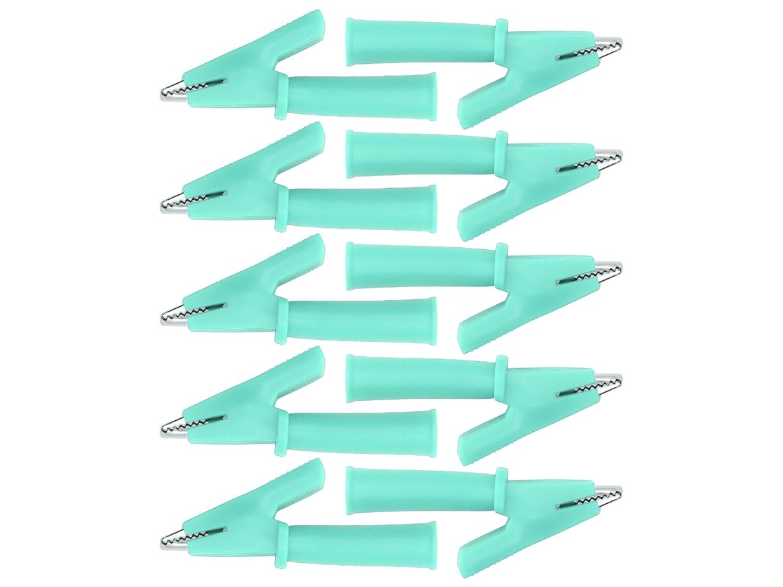 Clips Crocodilo Laxiscreed De Latão Isolados Em Pvc Para Segurança E Confiabilidade