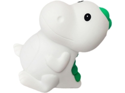 Luminária Noturna de Silicone para Meninos e Meninas, Abajur de Cabeceira Recarregável em Formato de Dinossauro com Luz Sensível Ao Toque. SFUSHOS