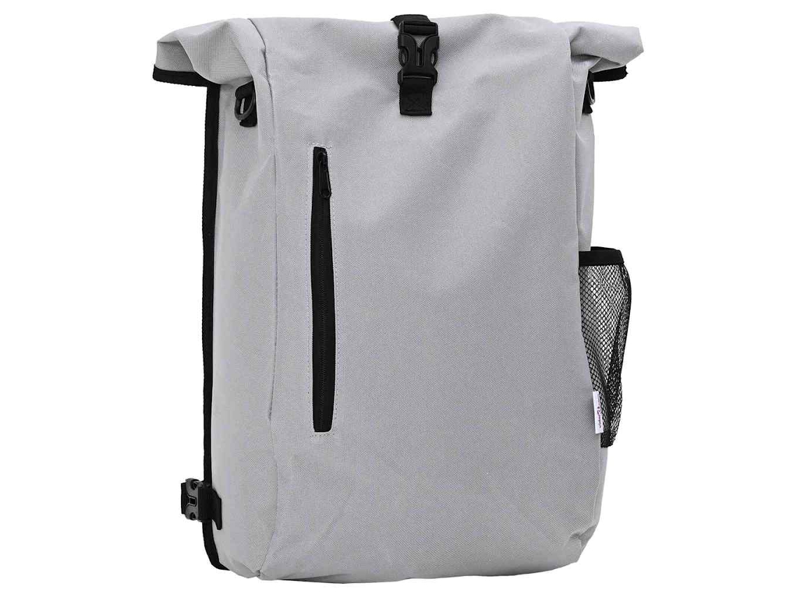 Conjunto 1 Bolsa De Ciclismo Vidaxl Cinzento Poliéster (31 X 13 X 58 Cm)