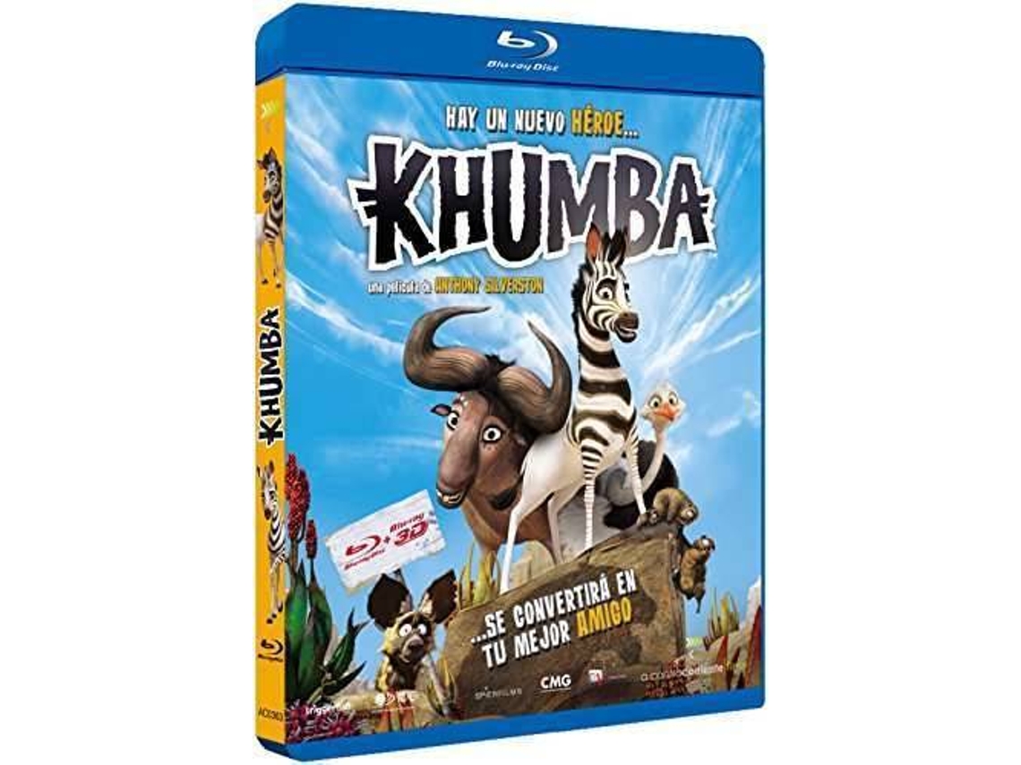 Blu-Ray 3D+2D Khumba (Edição em Espanhol)