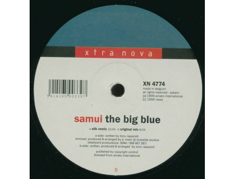 Vinil The Big Blue Silk Remix Xtra Nova