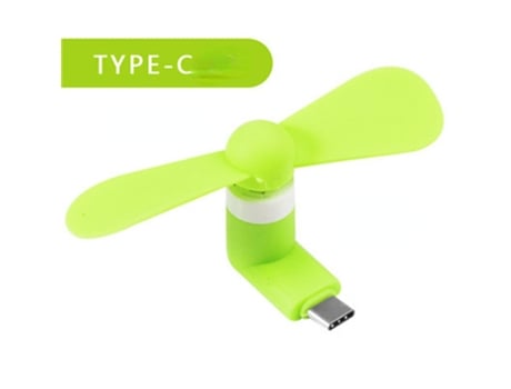 Ventilador RAMPOW de Resfriamento Usb Plug-In para Type-C 4Pcs