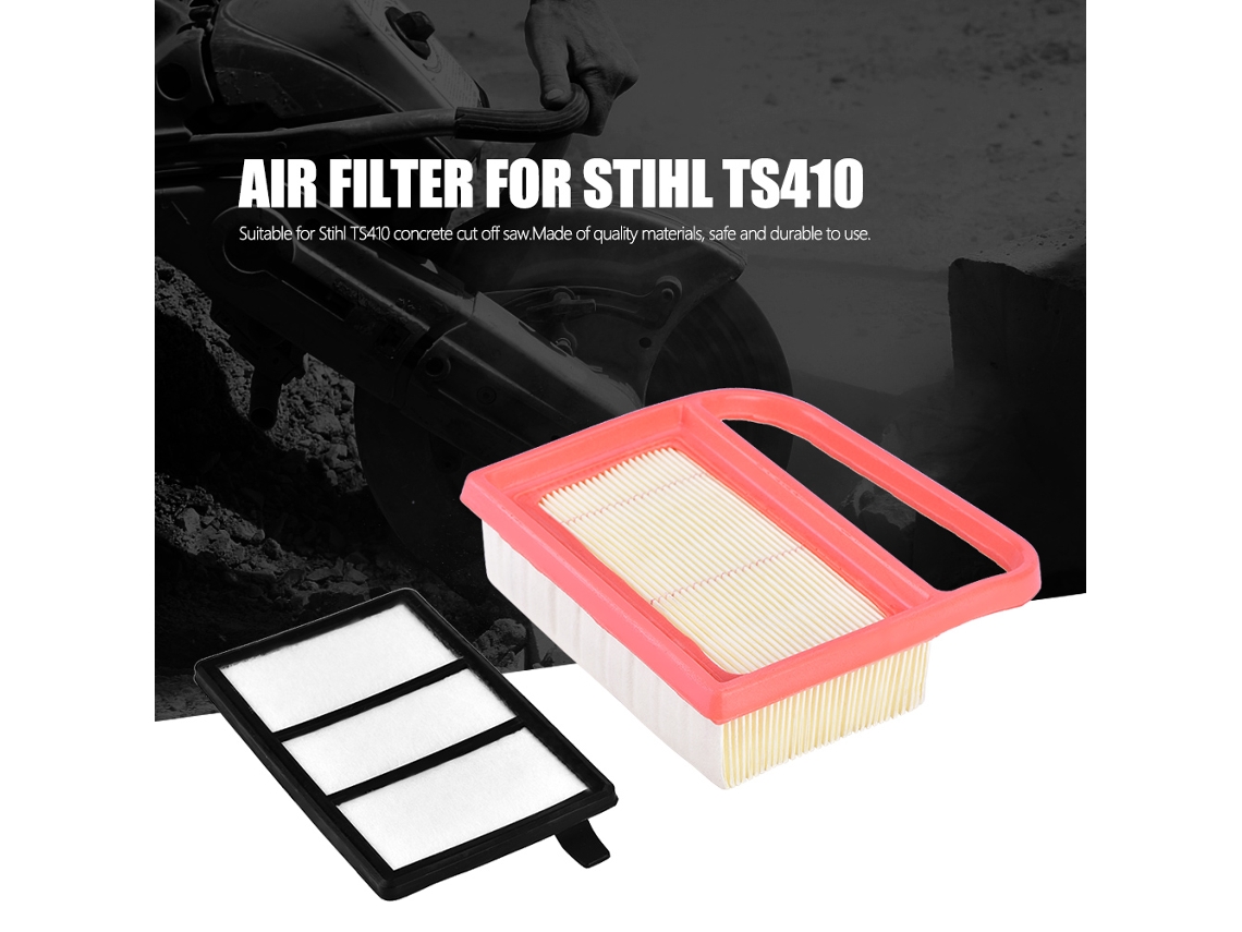 Conjunto De Filtro De Ar Substituição Para Serra Stihl Ts410 Com Qualidade Laxiscreed