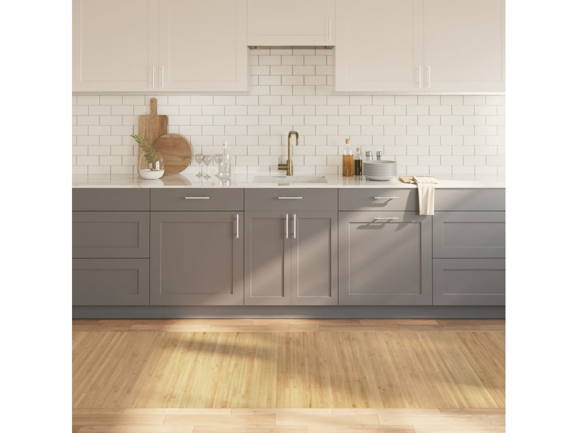 Vidaxl Tapete Retangular 100x300 Cm Bambu Cor Natural Clara