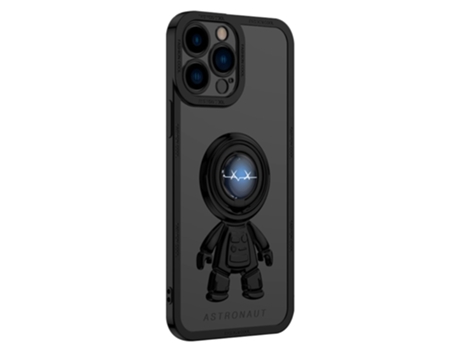 Suporte Casa Inch Relâmpago Para Iphone 13 Pro Yoobao Pele Sintética Preto