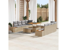 Vidaxl Conjunto De Sofá De Jardim 11 Unid. 10-número De Lugares