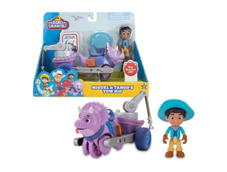 Dino Ranch Veh. Miguel Amp Tango C.remolqlt Famosavolumen