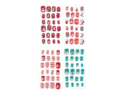 96pcs Unhas Falsas Infantis Allinless