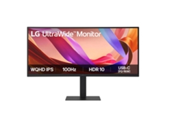 Ultrawide 34u650a b 86,4cm Wqhd Ips Curved Office Monitor 21:9 Hdmi/dp/usb c Pd96w 100hz 5ms Energieklasse F LG (34")