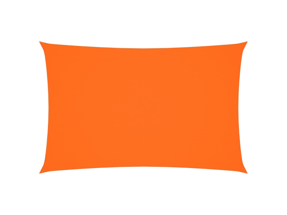Maison Exclusive - Para-sol Estilo Vela Tecido Oxford Retangular 2x5 M Laranja
