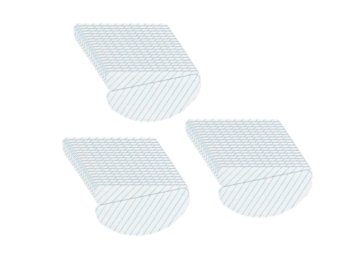 Conjunto De 150 Panos De Limpeza Descartáveis E Resistentes Para Aspiradores De Pó Ecovacs Deebot Ozmo T8 Aivi T8 Max T9 Aivi Aivi+_ptg