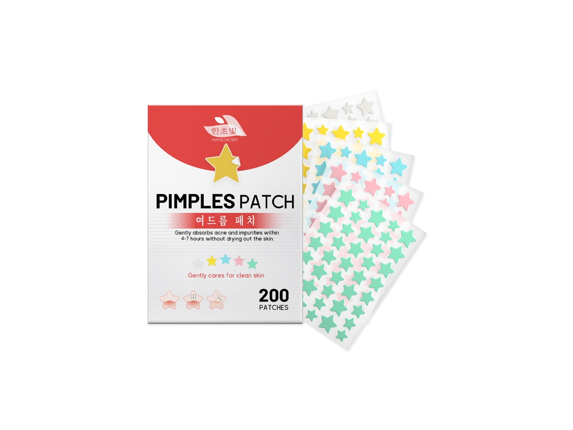 Tratamento Eficaz de Acne com Patch Star