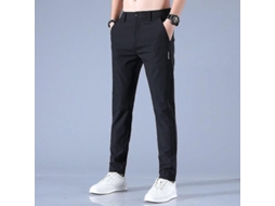 Calça de golfe masculina 2026 Srbtv, tecido confortável e respirável de secagem rápida com bolsos com zíper.