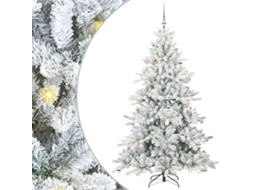 Árvore De Natal Vidaxl Branco Pvc (210 Cm)