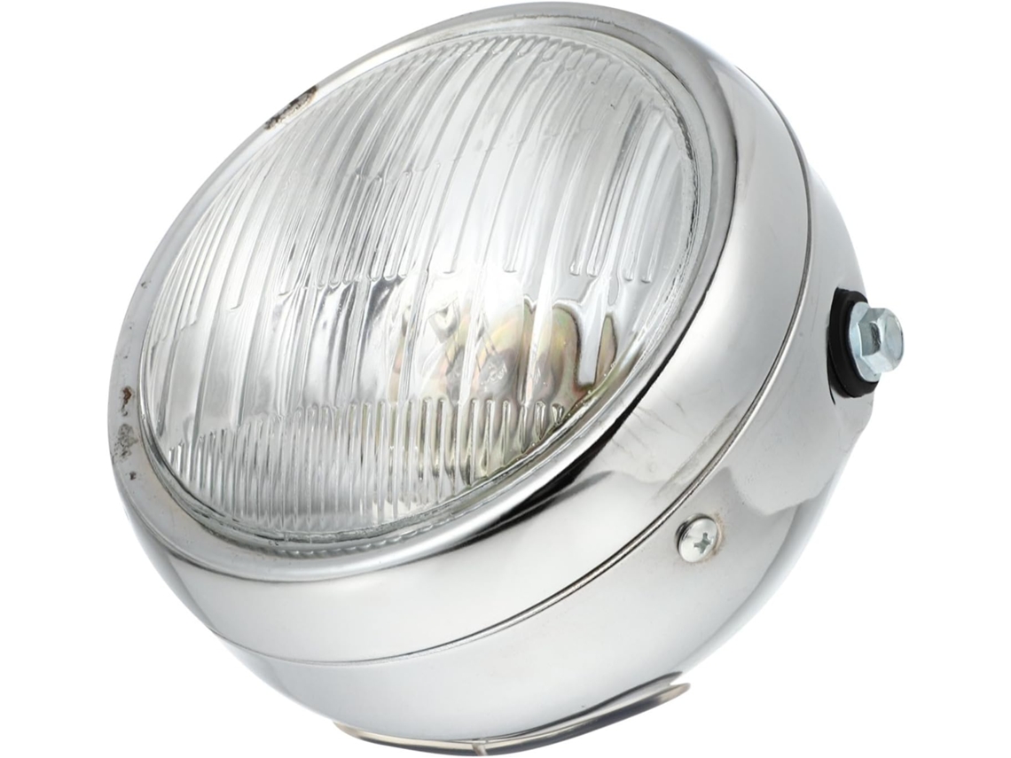 Farol Retrô Para Motocicleta, Redondo, Compacto, À Prova D'água