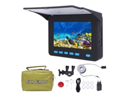 Câmera De Pesca Subaquática 1200tvl Com Sensor De Temperatura