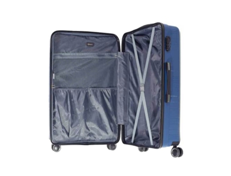 BENZI Mala de Viagem / Trolley Médio 66Cm 4 Rodas Bz5700 Preta