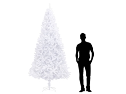 Vidaxl Árvore De Natal Artificial 300 Cm Branco