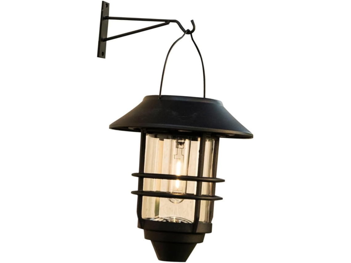 Luminária De Parede Solar, 3 Lâmpadas, Sensor De Movimento, Para Pátio