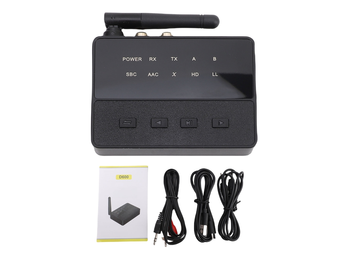Adaptador de Áudio Bluetooth Adaptador de Áudio Hi fi Bluetooth 5.3 2 em 1 EOOCOO (receptor Transmissor)