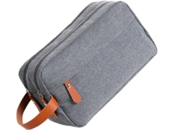 Nécessaire De Viagem Masculina Com Alça Para Pendurar - Organizador Prático - Essencial E Fácil De Usar