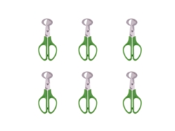 Conjunto De 6 Cortadores E Abridor De Cascas De Ovos, Em Aço Inoxidável, Utensílio Manual De Cozinha