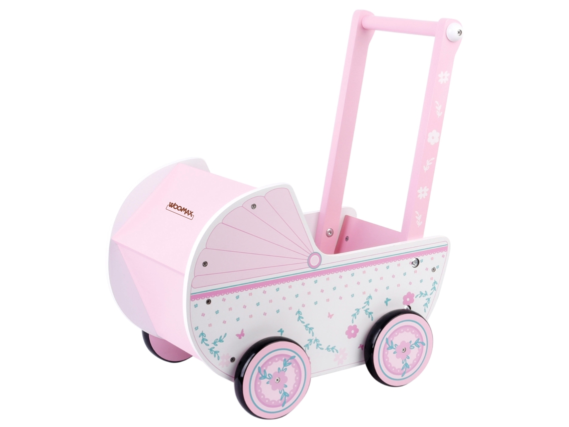 Woomax Carrinho De Bonecas Madeira