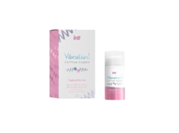 Intt - Potente Estimulante Íntimo Gel Vibrador Líquido Algodón De Azúcar 15 Ml