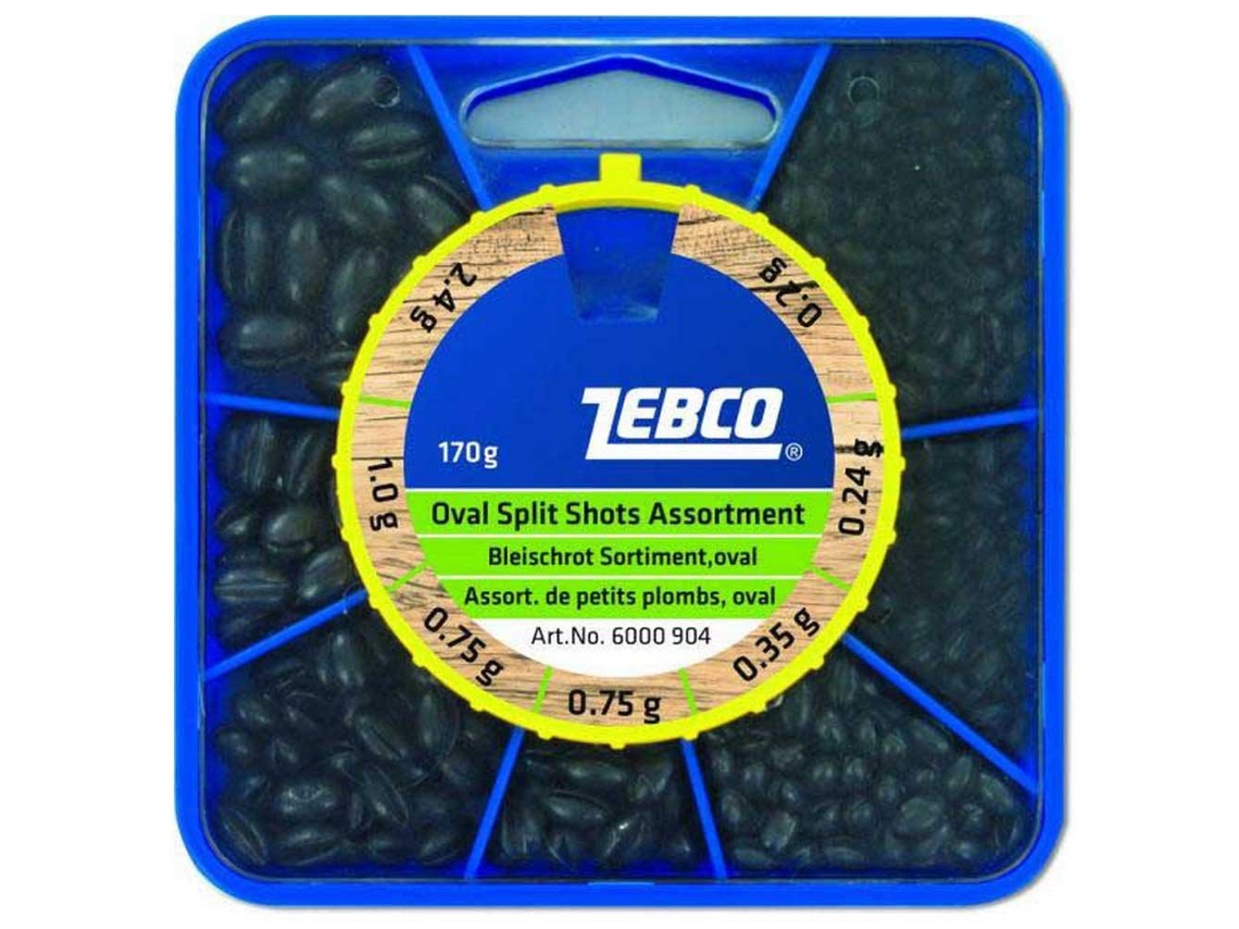 Chumbos ZEBCO Sortimento split shot