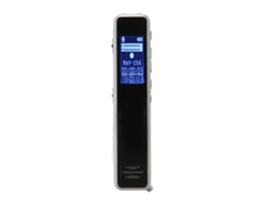 Gravador Mali de Voz Digital com Redução de Ruído, AI, Ativado por Voz, MP3 8GB, para Aula, Entrevista