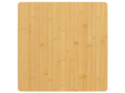 Vidaxl Tampo De Mesa 50x50x2,5 Cm Bambu