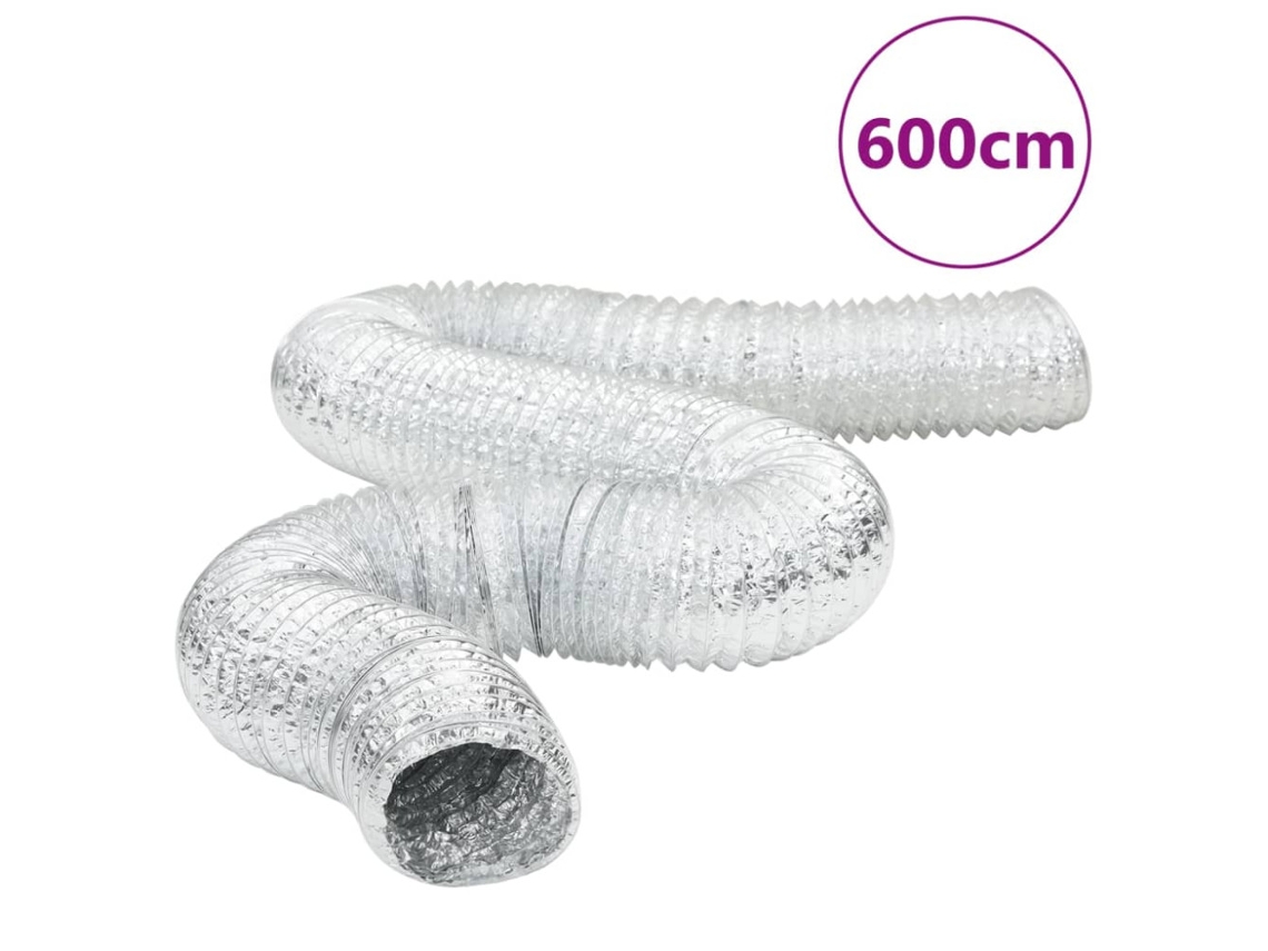 Duto De Ventilação Alumínio 6 M Ø20 Cm