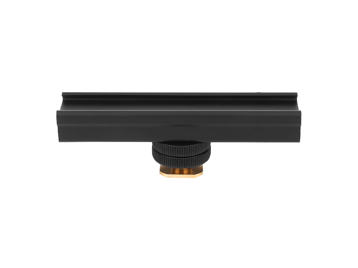 Barra De Extensão Cold Shoe 10cm Ese-10 Com Parafuso De 1/4 Polegada Para Câmera Canon Nikon