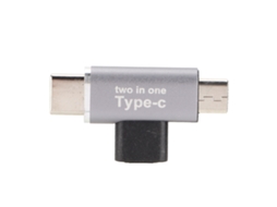 Adaptador 2 em 1 Type c Fêmea para Micro Macho LAXISCREED