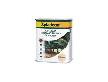 Óleo Incoloro para Terraços e Tarimas de Madeira Xyladecor 5 Litros