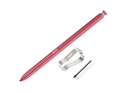 Caneta Estilo Stylus Bluetooth Com Tela Tática Electromagnética Integrada De Plástico Rosa Para Samsung Note 10+ Plus
