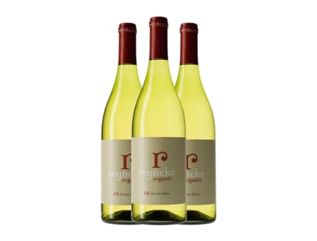 Vinho branco REYNEKE Organic Chenin Branco Stellenbosch (0.75 L - 3 Unidades)