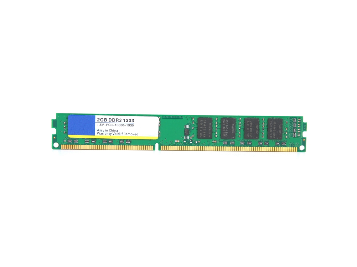 Módulo De Memória Xiede Desktop Ddr3 2gb 1333mhz Pc3-10600 1.5v Compatível