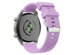 Pulseira De Silicone Brilhante Para Relógio, 20 Mm