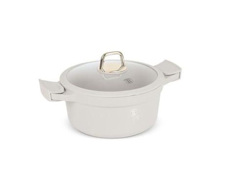 Berlingerhaus Sahara Bh 7787 Panela de 24 cm com tampa de vidro de titânio