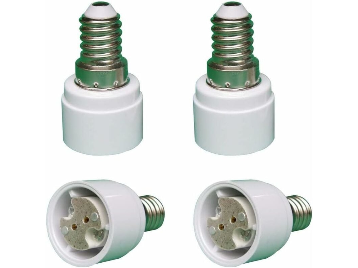 Adaptador De Soquete Para Lâmpada, 4 Unidades, Base E14/g4/gu5.3, Para Instalação, Ajuste E Manutenção De Sistemas Elétricos