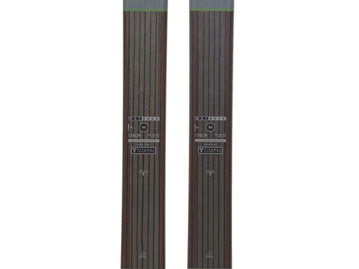 K2 Esqui Montanha Wayback 89 Verde 160